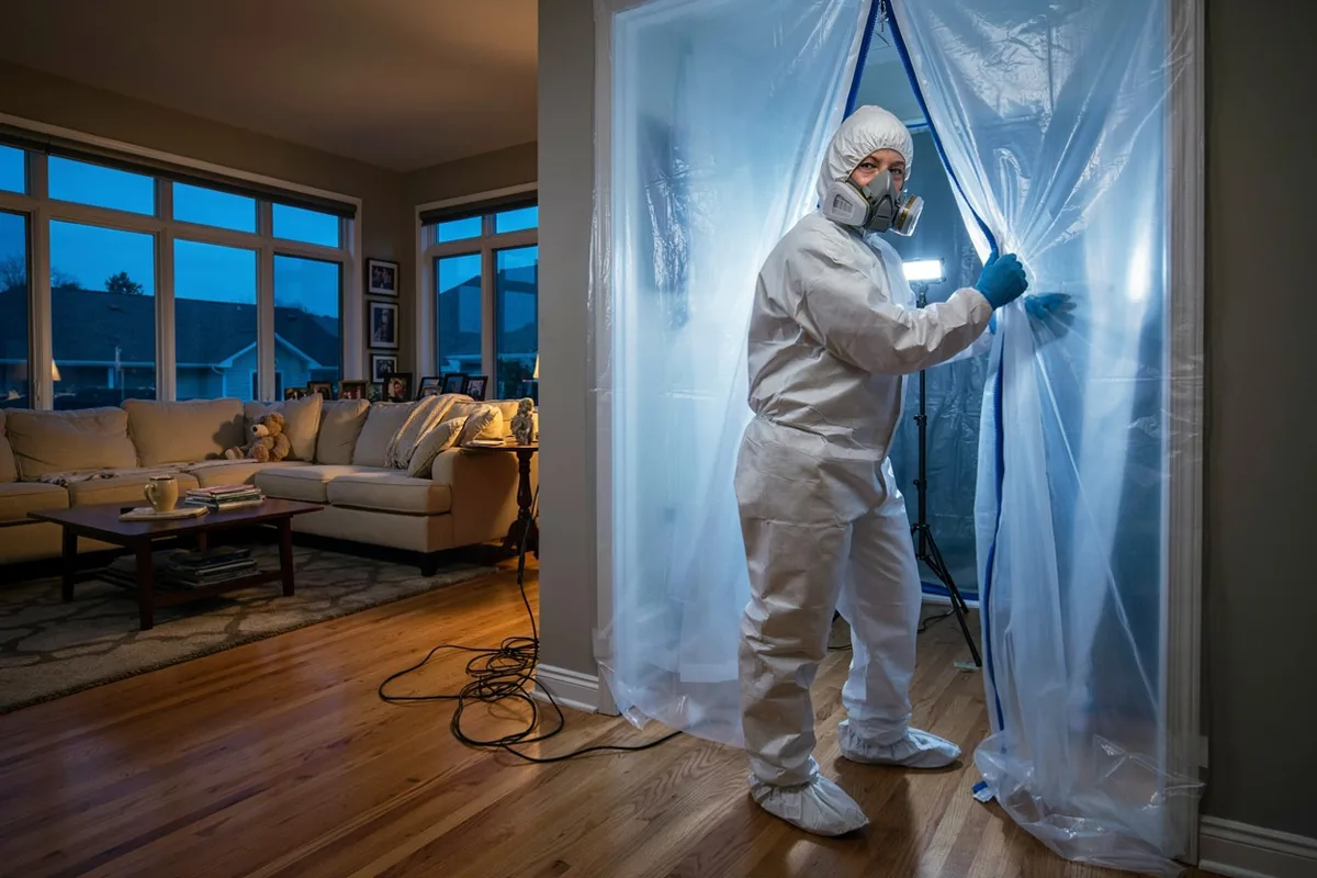 Mold removal in Slidell, LA