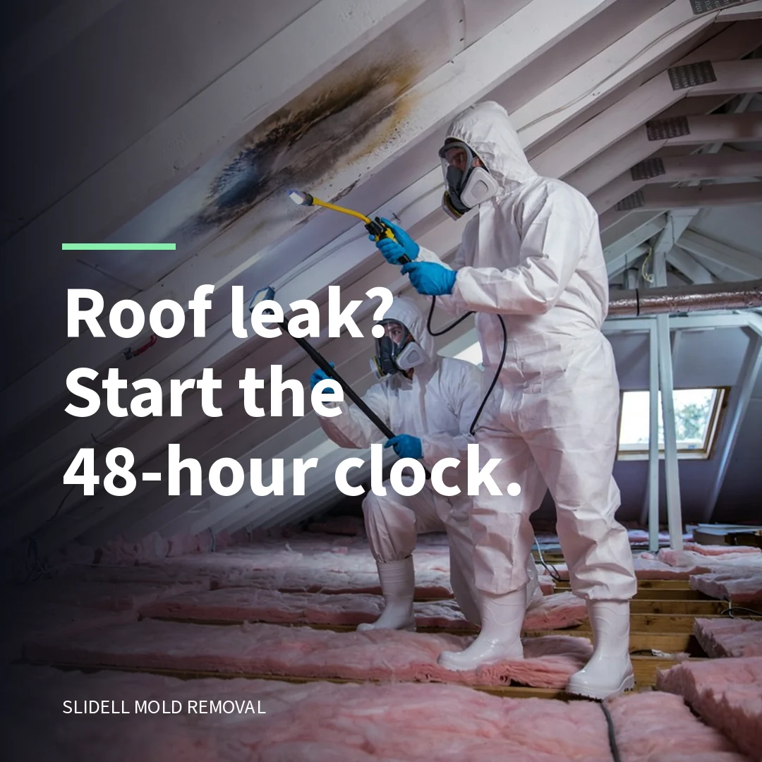 Roof leak? Start the 48-hour clock.